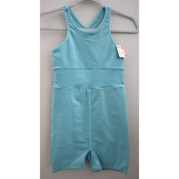FP Movement x FP OB1631936 Women's Sz XS/S Turquoise Every Single Time Runsie - Picture 1 of 9